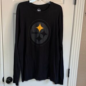 47 Black and Gold Steelers Long Sleeve Tee